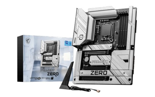 微星揭秘 Z790 PROJECT ZERO 主板，全新接口背插设计令人瞩目